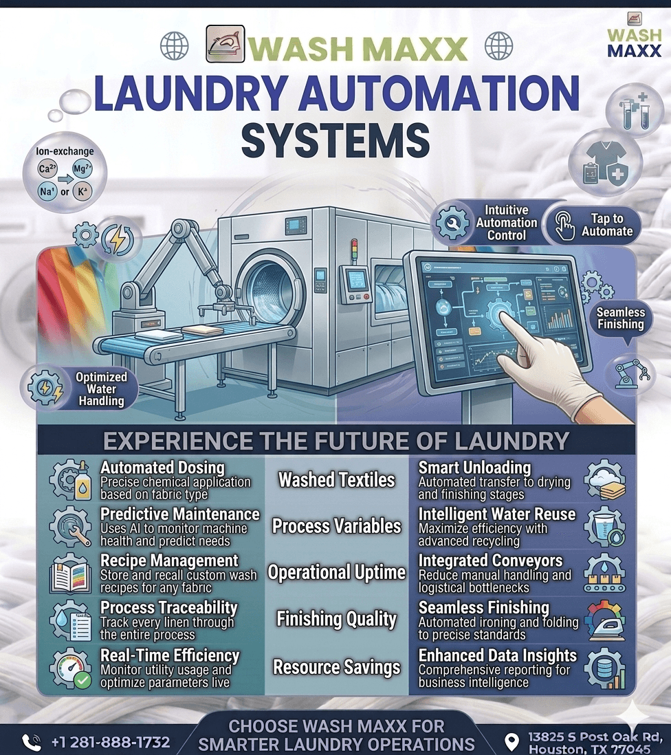 Laundry Automation Systems: Transforming Modern Laundries | WashMaxx ...